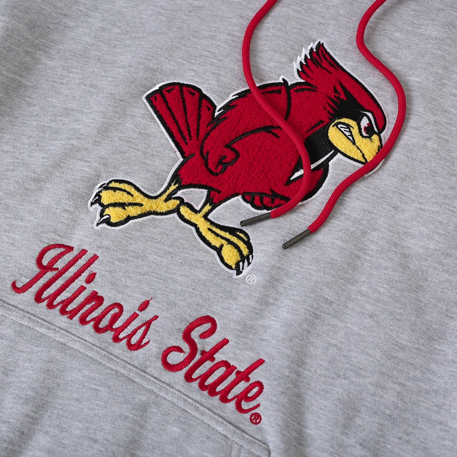 Illinois State University Grey Prep Hoodie