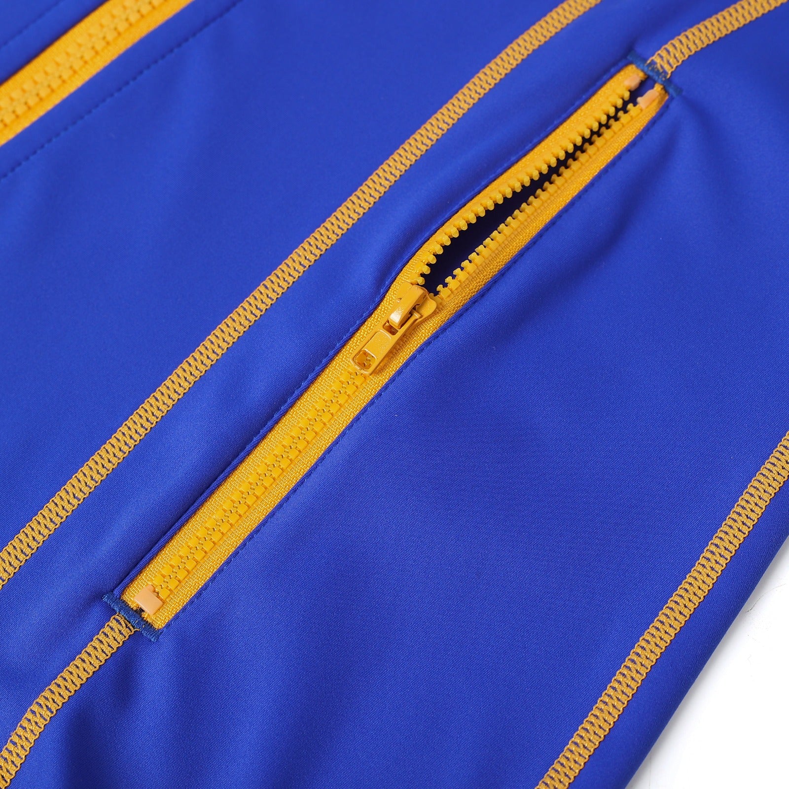 SGRHO Blue Full Zip Yoga Jacket