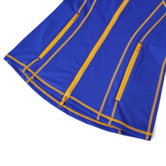 SGRHO Blue Full Zip Yoga Jacket