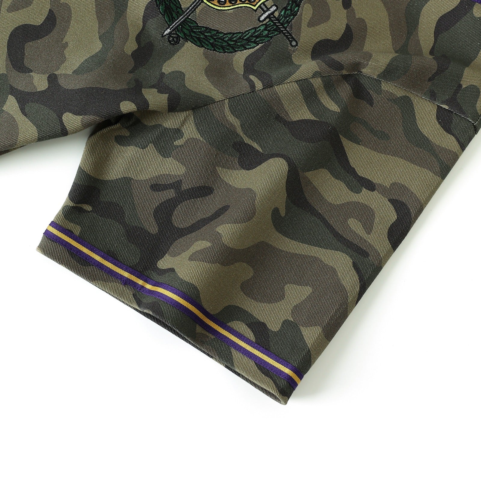 Omega Camo Button-Up Baseball Jersey