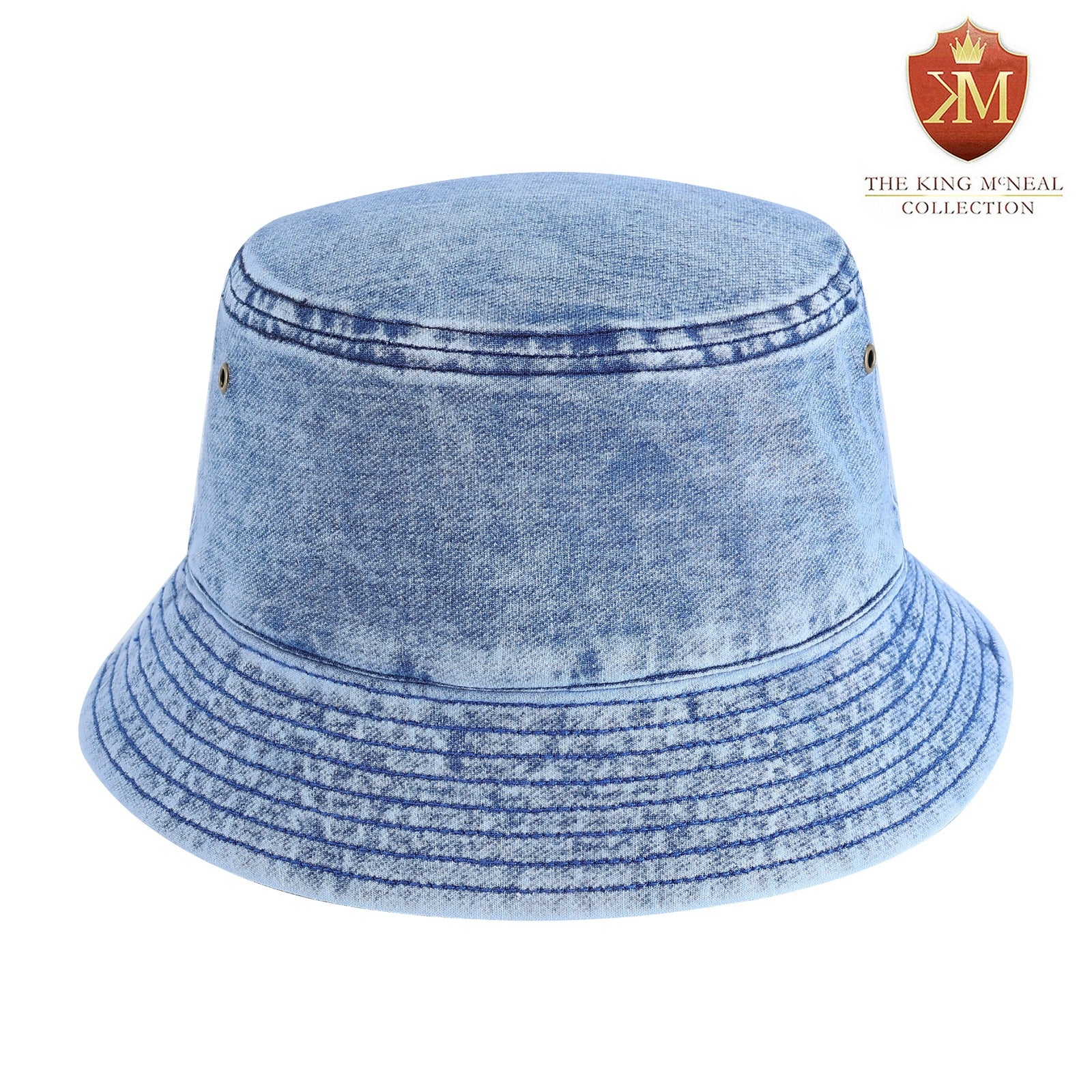 SGRho Denim Bucket Hat – The King McNeal Collection