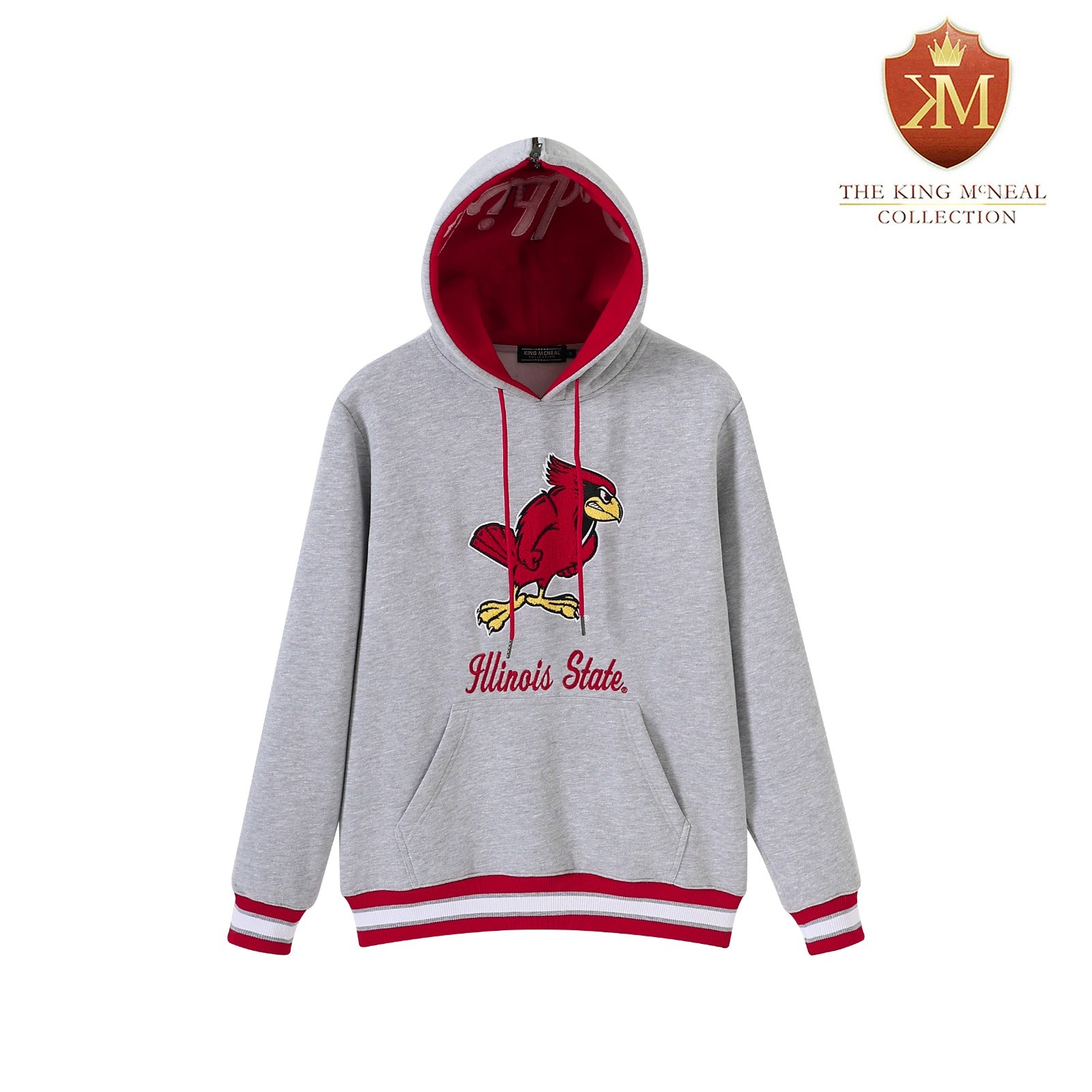 Illinois State University Grey Prep Hoodie