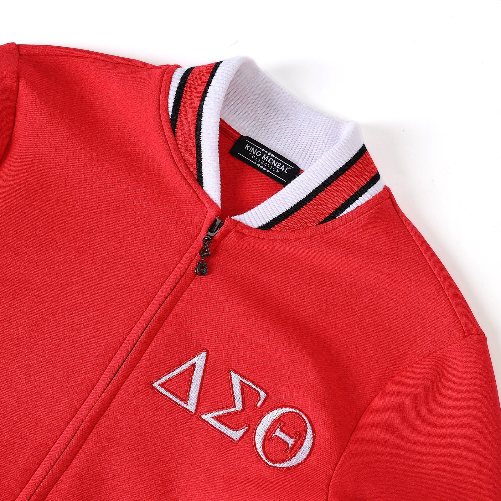 Delta Red Air Tech Fleece Warm Up Jacket