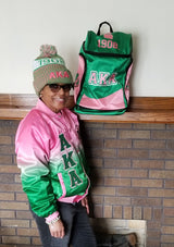 Alpha Kappa Alpha Ombré Bomber Jacket