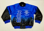 Zeta Black Faded Bomber Jacket (No Back Logo)