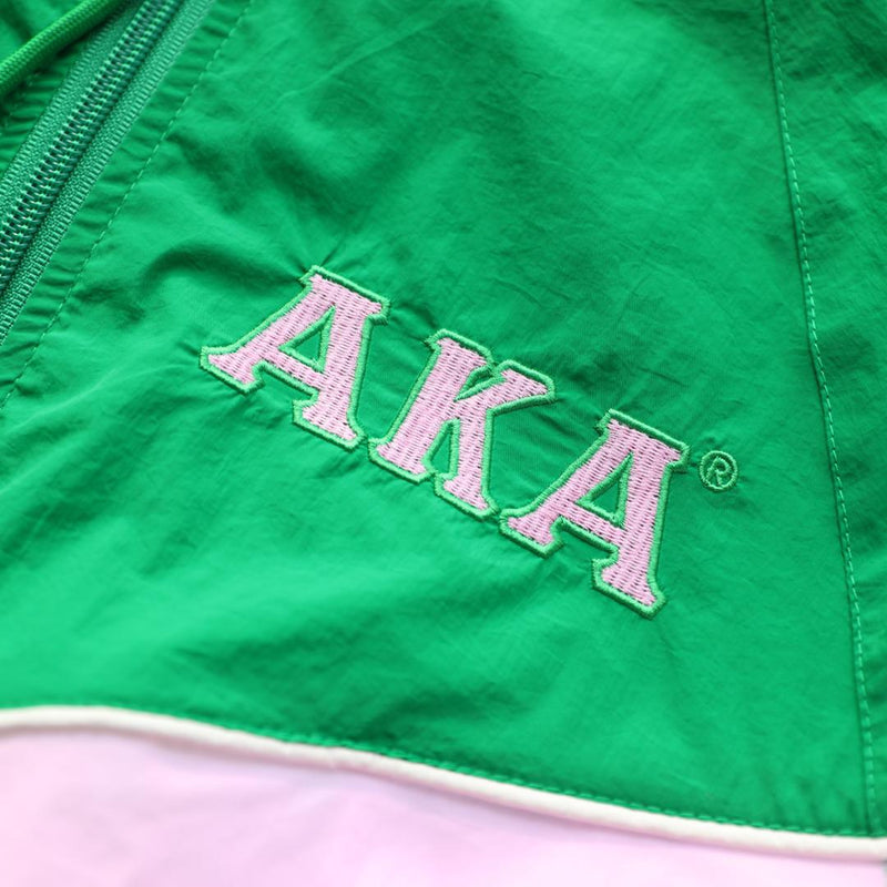 AKA Full Zip Color Changing Windbreaker Jacket Read Description