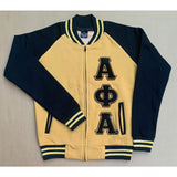 Old Gold Alpha Phi Alpha Varsity Fleece