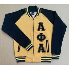 Old Gold Alpha Phi Alpha Varsity Fleece