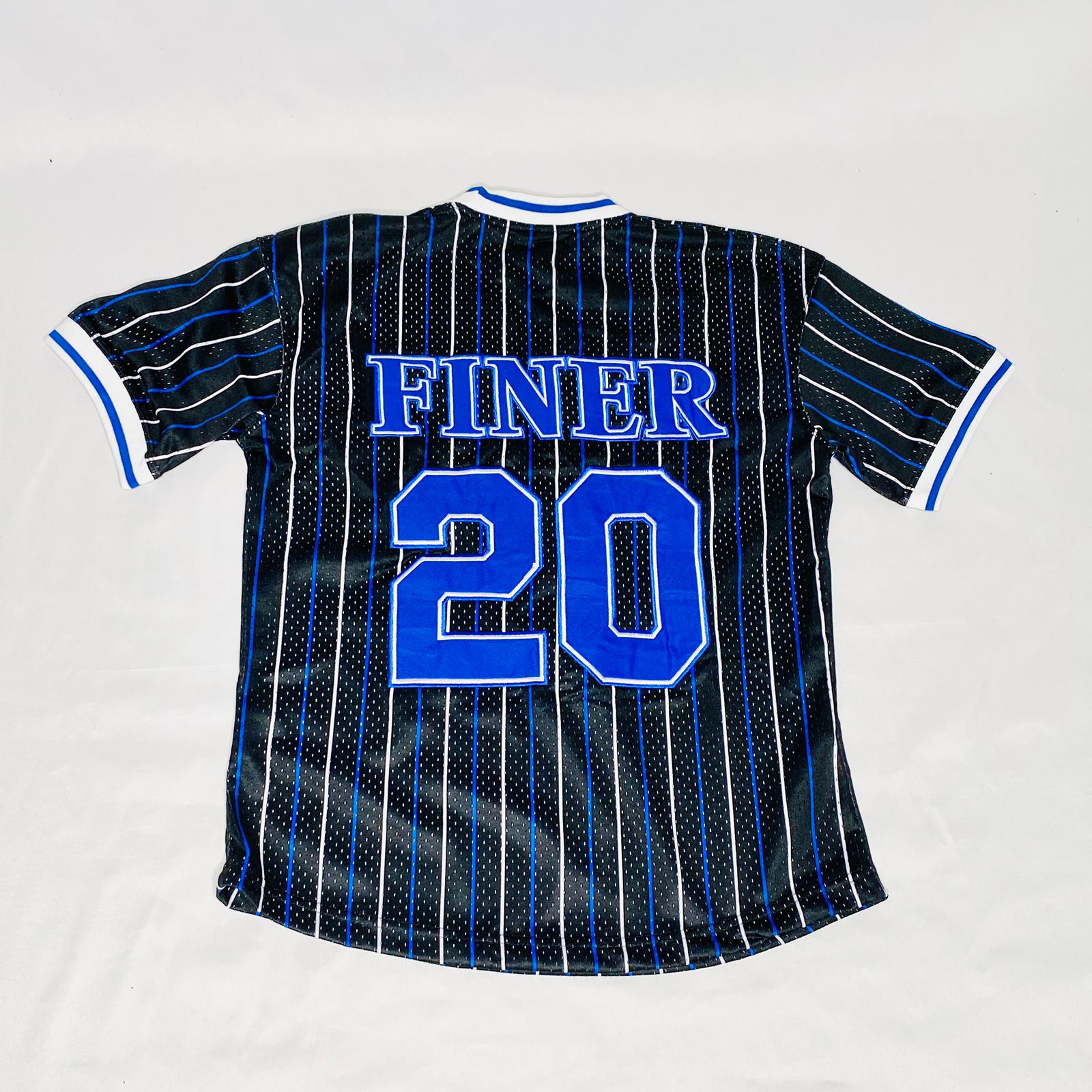 Zeta Phi Beta Black Baseball Jersey