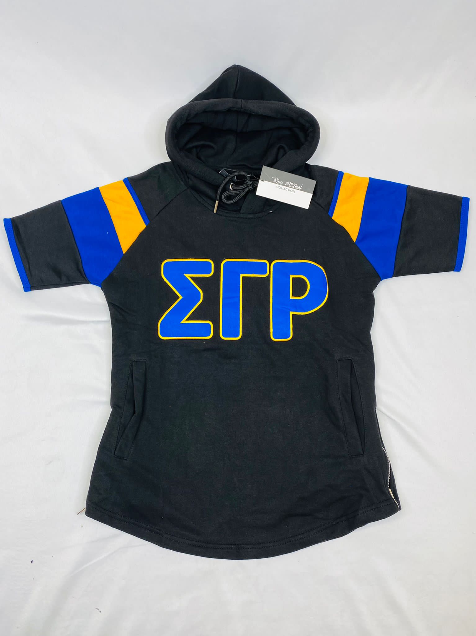 SGRho Black SS Hoodie