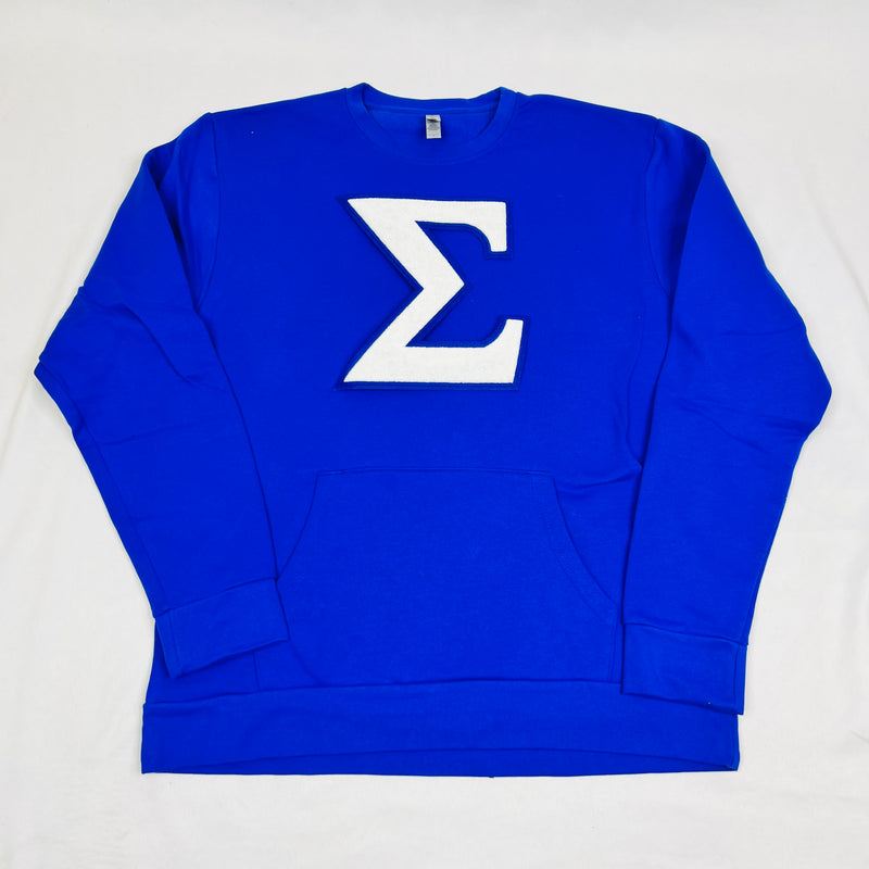 Sigma Σ Chenille Crewneck