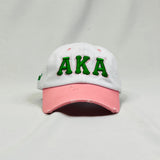 AKA White/Pink Hat
