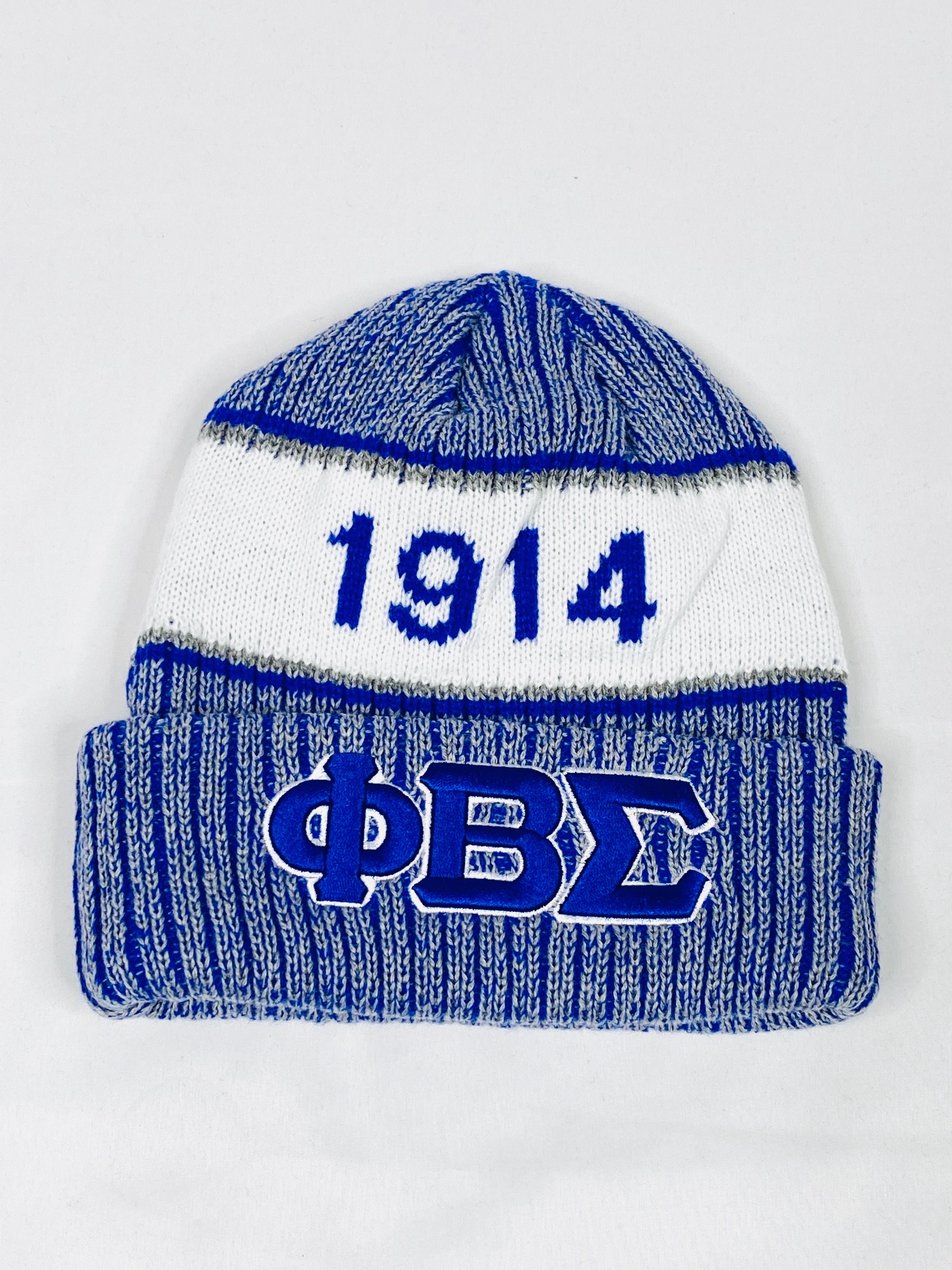 Phi Beta Sigma Grey Beanie Hat