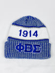 Phi Beta Sigma Grey Beanie Hat