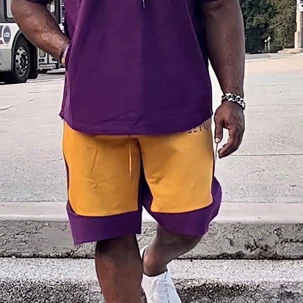 lakers just don shorts outfit