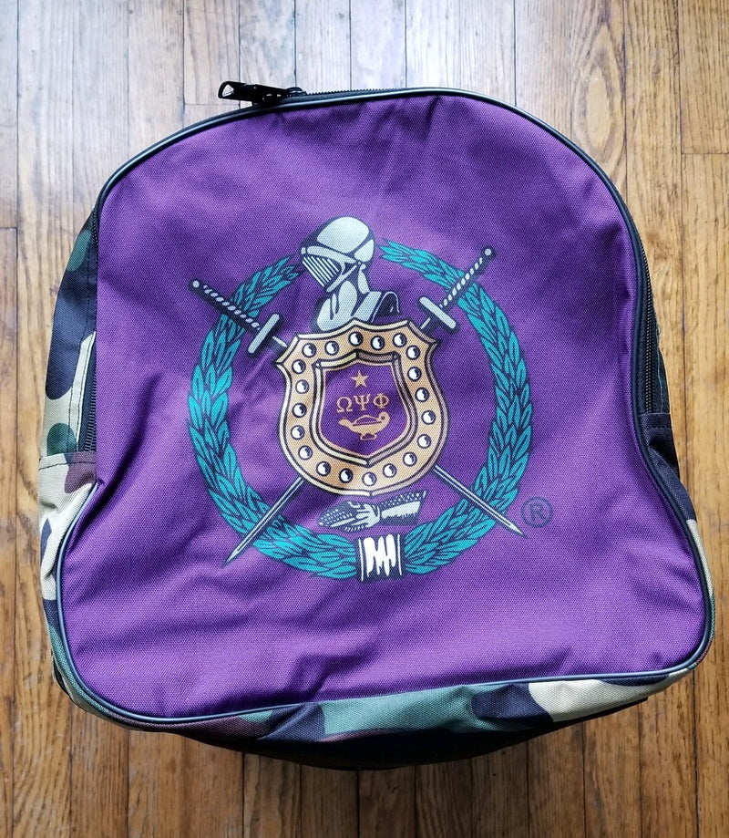 Omega Psi Phi Camo Duffle-Bag