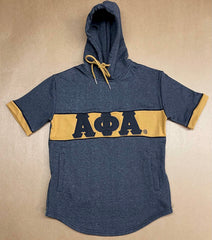 Alpha Dark Grey SS Hoodie