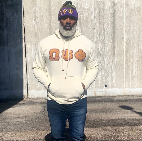 Omega Neutral Chenille Hoodie The King McNeal Collection