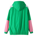 AKA Half Zip Windbreaker Jacket Read Description