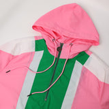 AKA Half Zip Windbreaker Jacket Read Description
