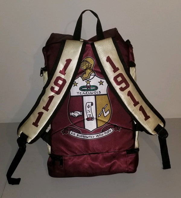 Kappa Alpha Psi Backpack Crimson