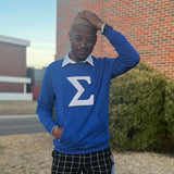 Sigma Σ Chenille Crewneck