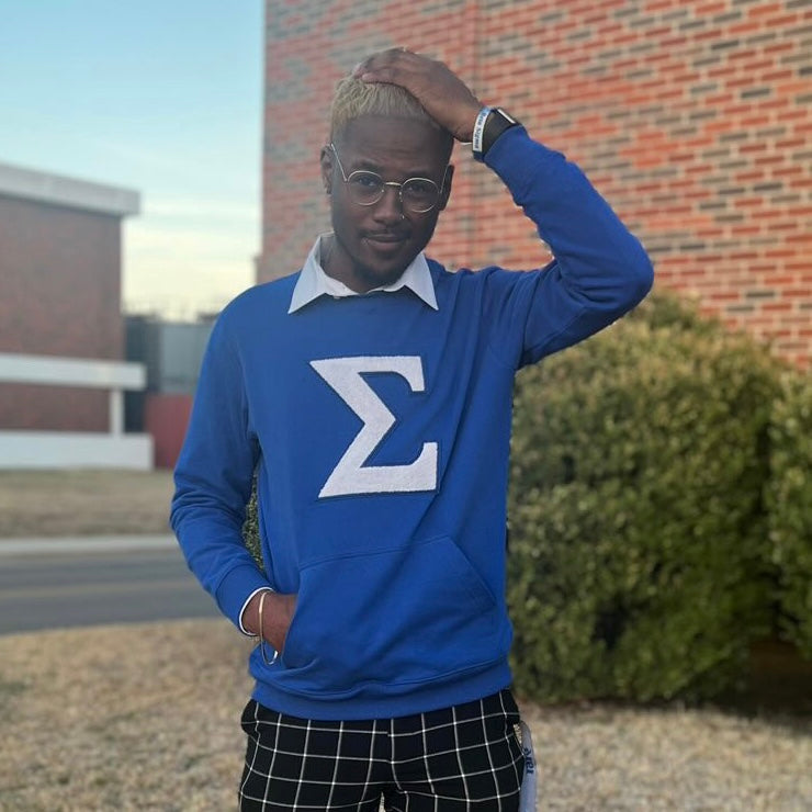 Sigma Σ Chenille Crewneck