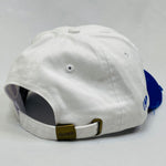 “FINER” Zeta Phi Beta white & Blue Distressed Hat