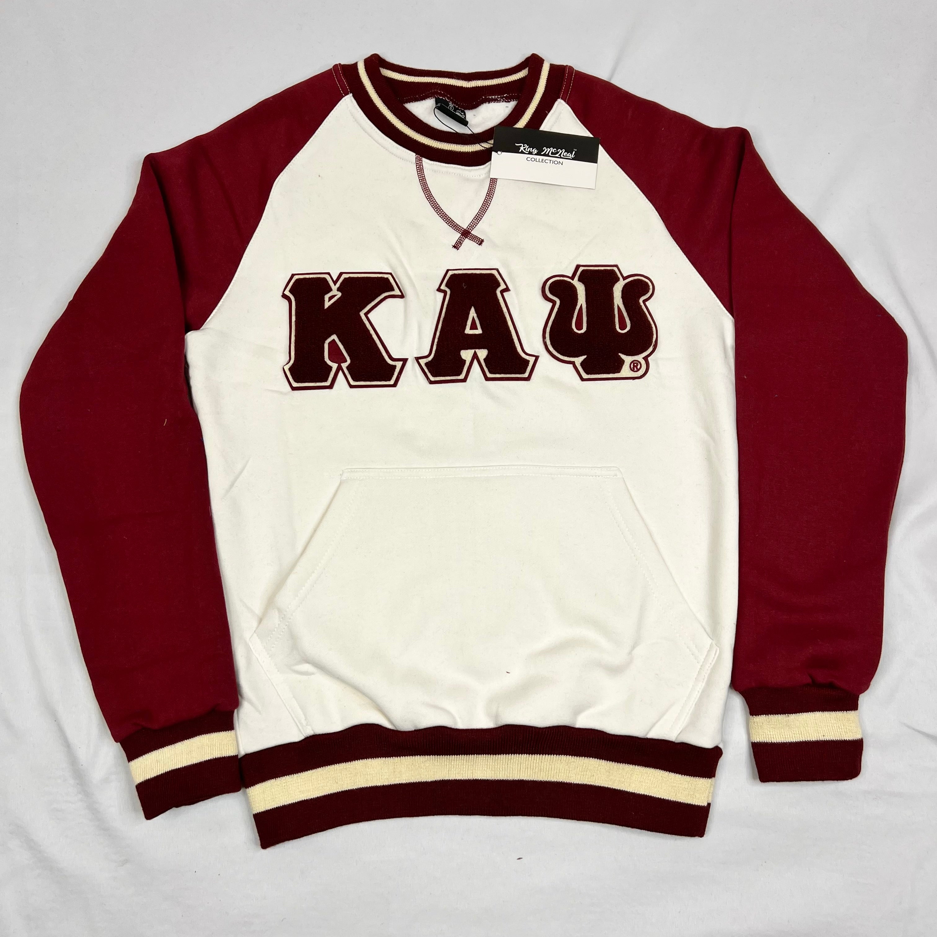 Kappa Krimson Chenille Crewneck