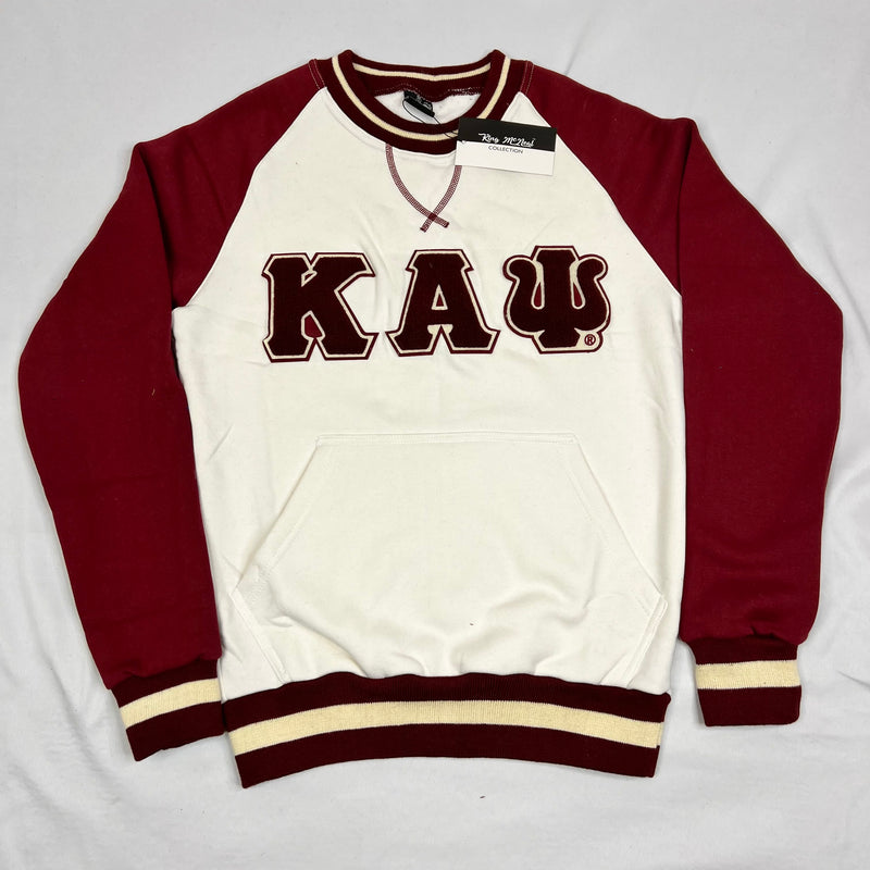 Kappa Krimson Chenille Crewneck