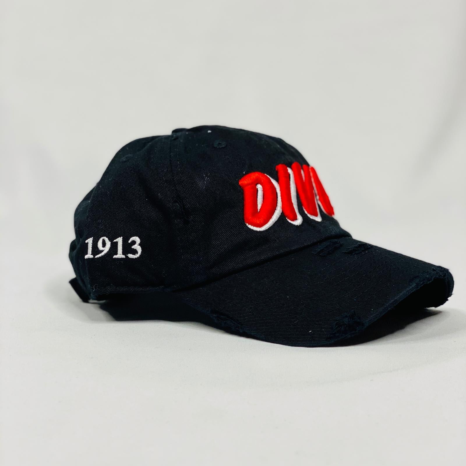 Delta Sigma Theta Diva Black Hat