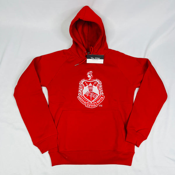 Delta Red Premium Crest Hoodie