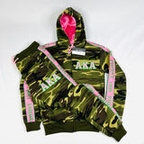 AKA Camo Tapered Sweatsuit Joggers (Unisex Size)