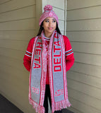 Delta Grey Scarf And Hat Set