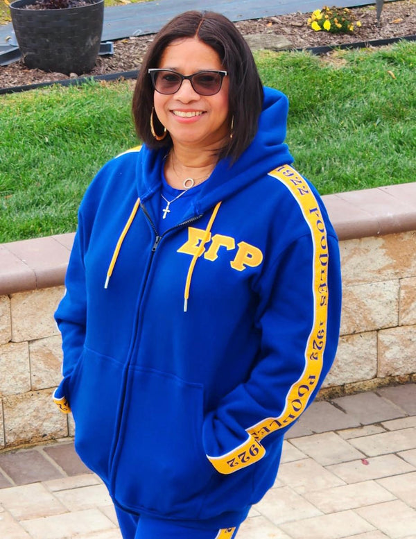 SGRho Tapered Sweatsuit Jacket (Unisex Size)