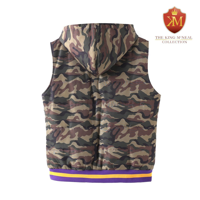 Omega Camo Hooded Vest