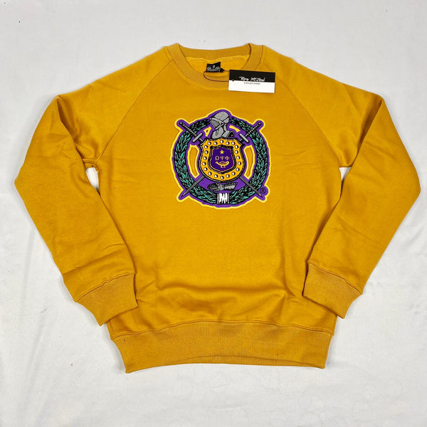 Omega Crest Chenille Crewneck