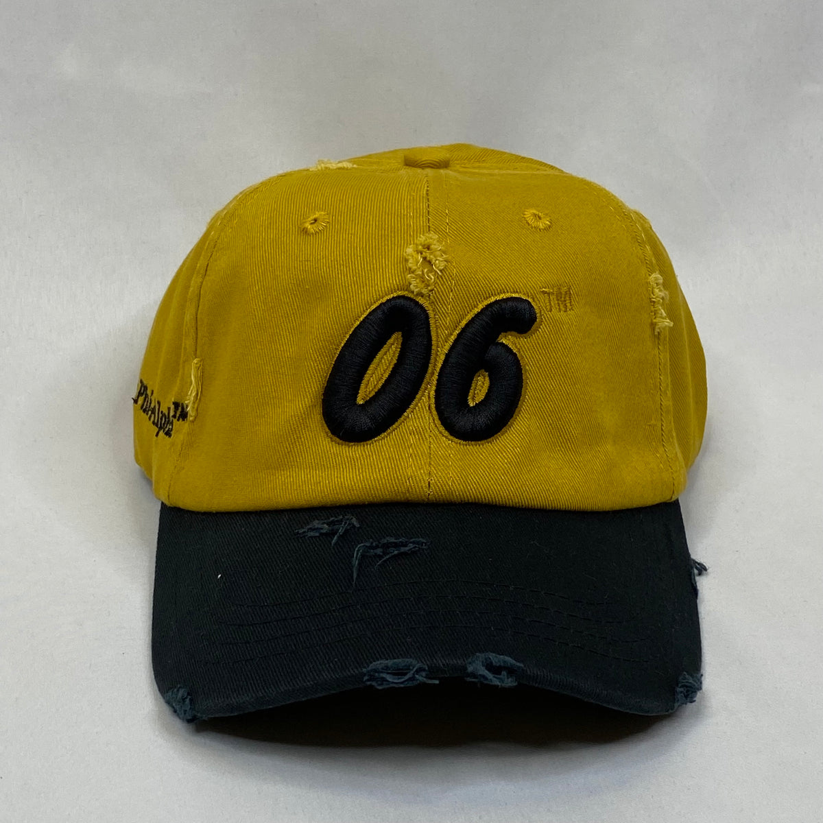 “06” Alpha Old Gold & Black Dad Hat