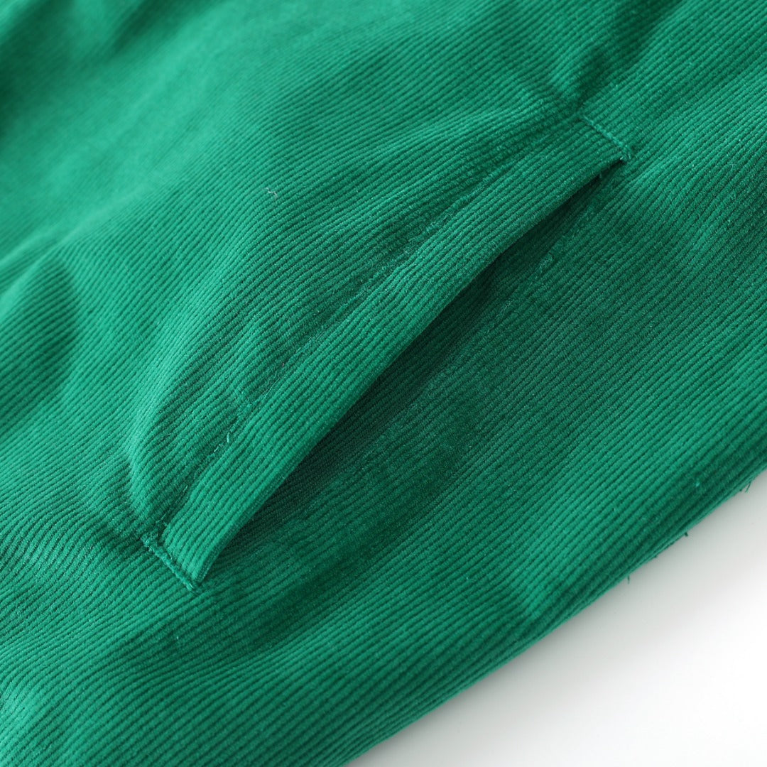 AKA Green Corduroy Jacket Read Description