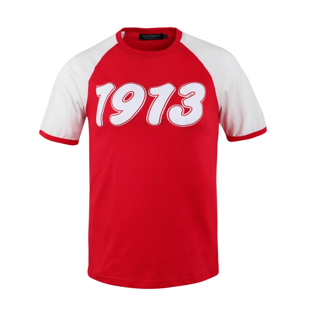 1913 Red Premium Raglan Shirt