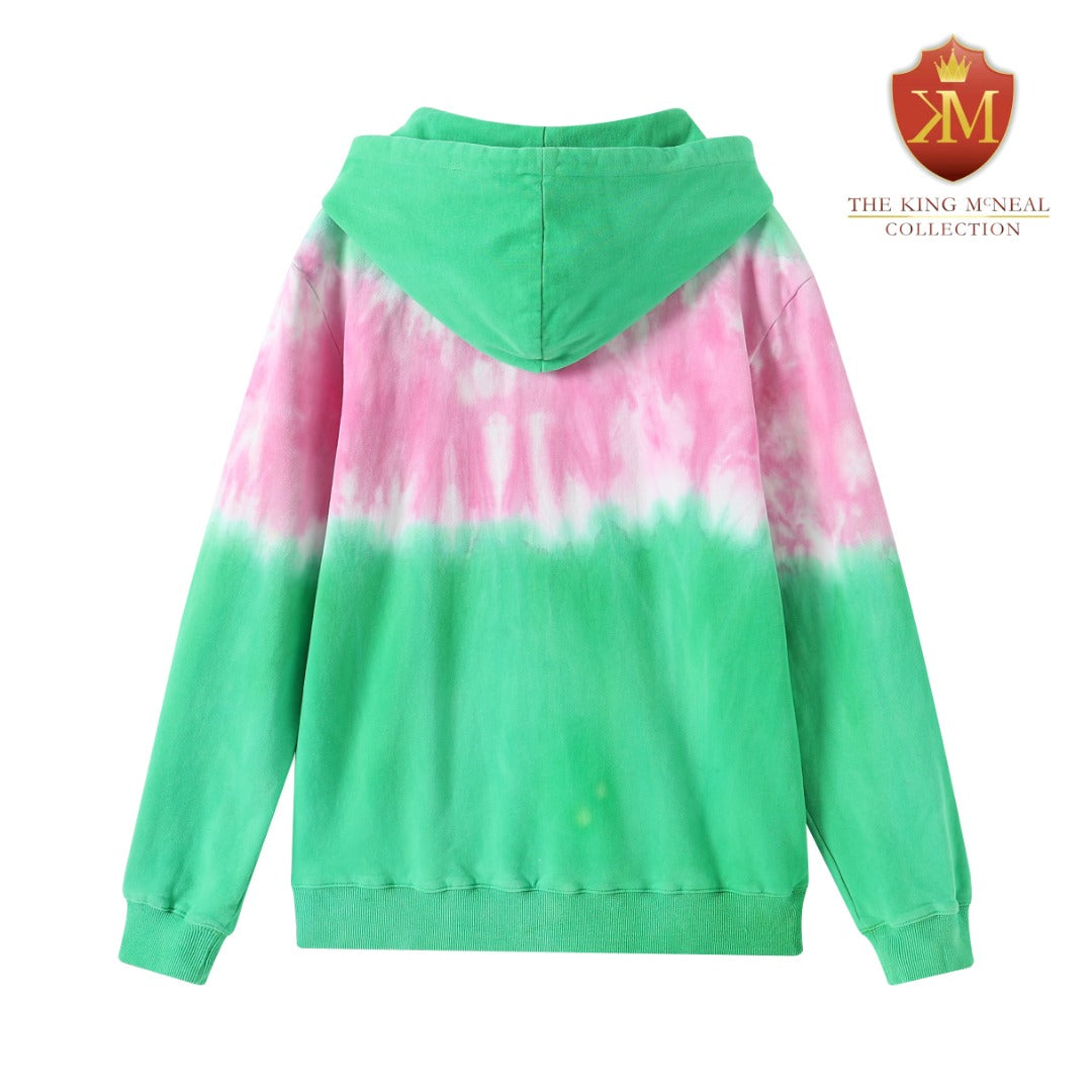 AKA Chenille Tie Dye Hoodie