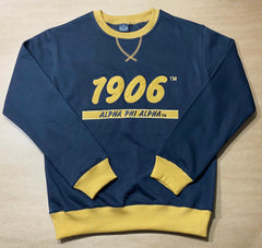 Alpha Black 1906 Crewneck