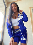 Zeta Tech Fleece Jacket Royal