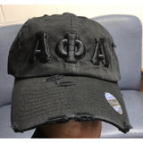 Alpha Black on Black Dad Hat