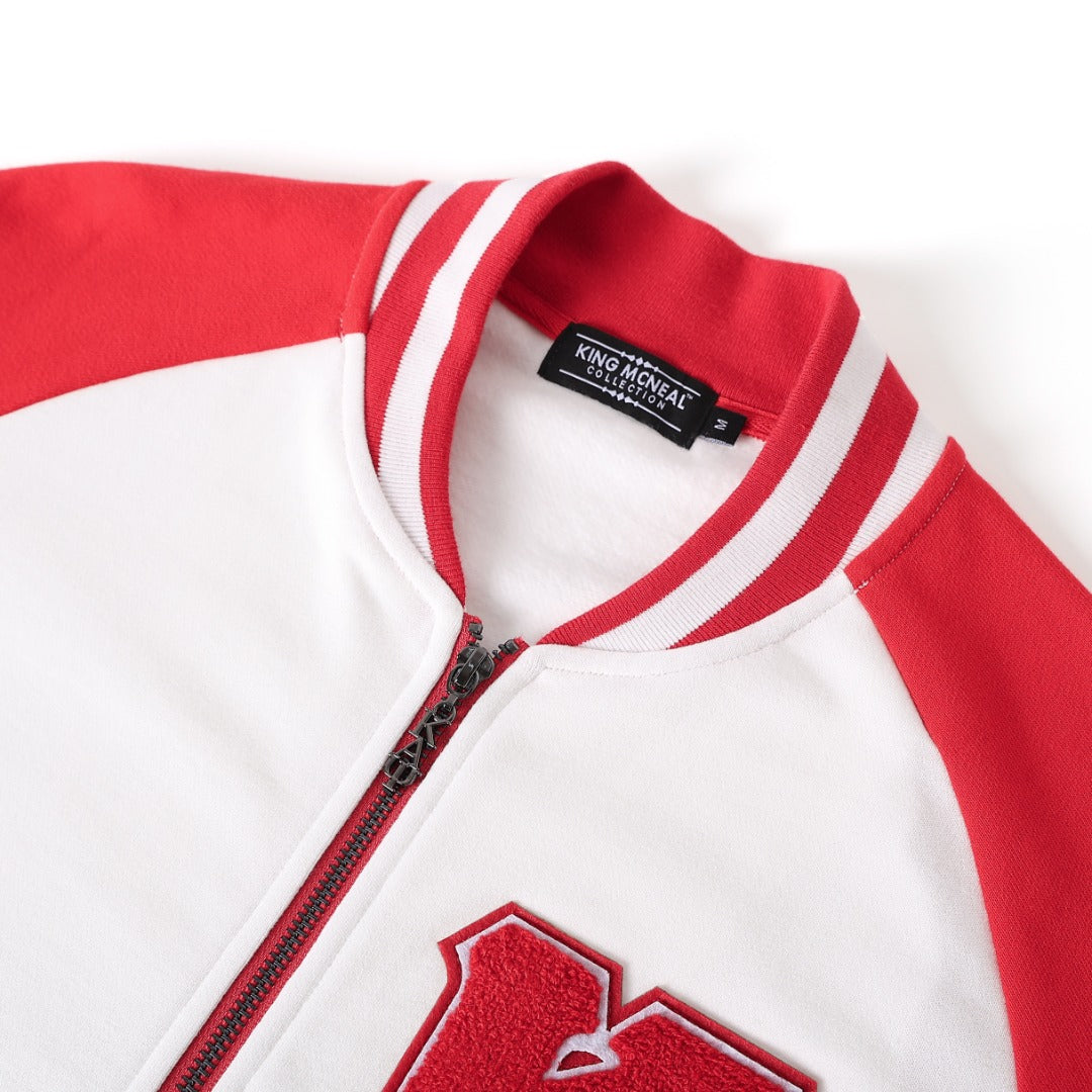 Kappa Red Varsity Fleece Jacket
