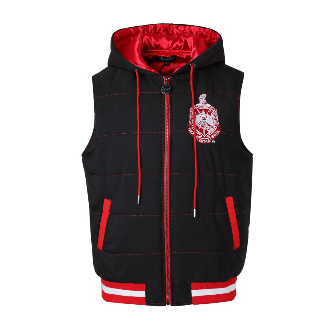 Delta Hooded Puffer Vest