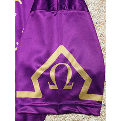 “ΩΨΦ” Omega Psi Phi Dri-Fit Short Sleeve Hoodie