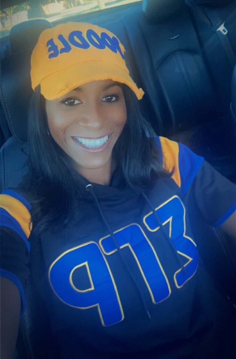 SGRho Black SS Hoodie