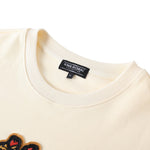 Alpha Neutral Chenille Crest Pocket Crewneck