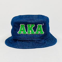 AKA Dark Denim Bucket Hat